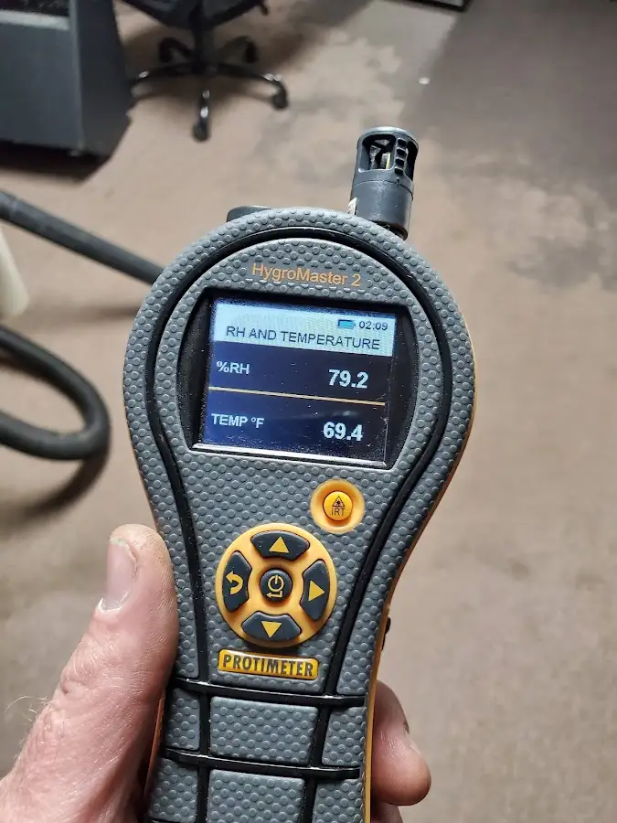 Moisture meter humidity assessment for Fire & Smoke Damage Restoration in Beardstown